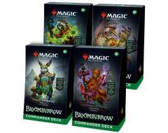 Bloomburrow Sealed BLB Magic The Gathering Multizone: Comics And Games Commander Decks (all 4)  | Multizone: Comics And Games