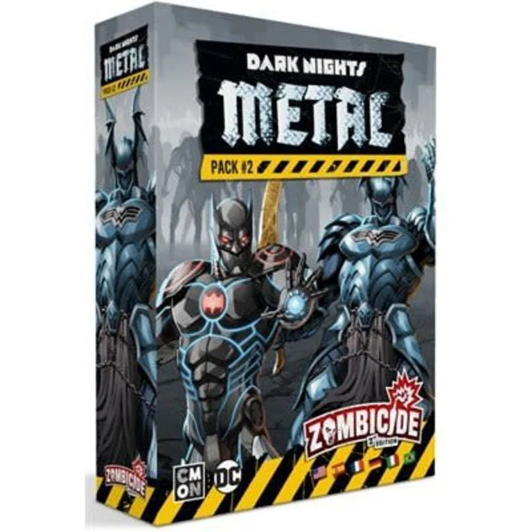 Zombicide 2nd Edition: Dark Nights Metal pack #2: Survivors & Abominations set Miniature Game CMON  | Multizone: Comics And Games