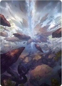 Prismatic Vista Art Card [Zendikar Rising Art Series] MTG Single Magic: The Gathering  | Multizone: Comics And Games