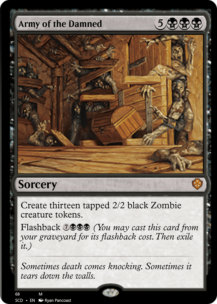 Army of the Damned [Starter Commander Decks] MTG Single Magic: The Gathering  | Multizone: Comics And Games