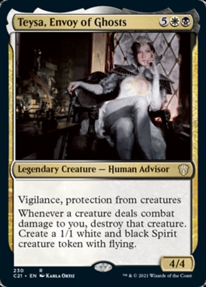Teysa, Envoy of Ghosts [Commander 2021] MTG Single Magic: The Gathering  | Multizone: Comics And Games