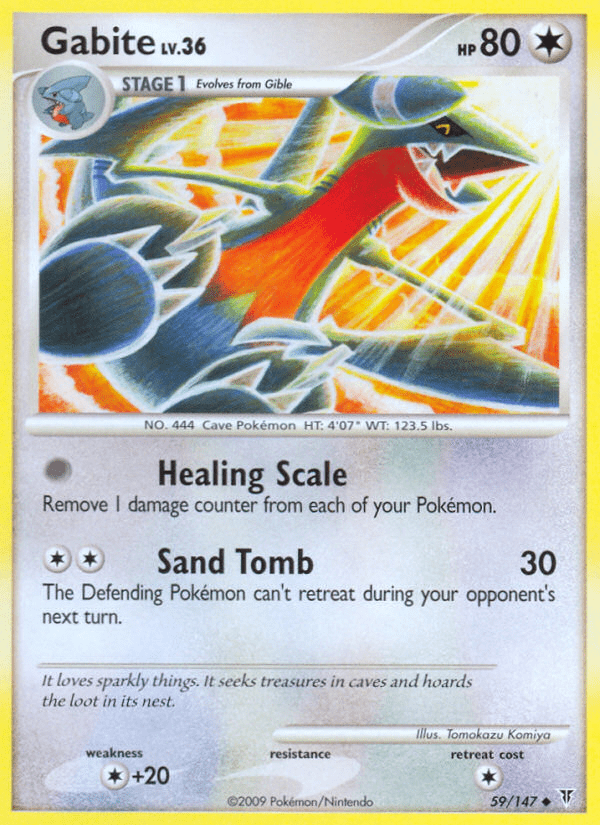 Gabite (59/147) [Platinum: Supreme Victors] Pokemon Single Pokémon  | Multizone: Comics And Games