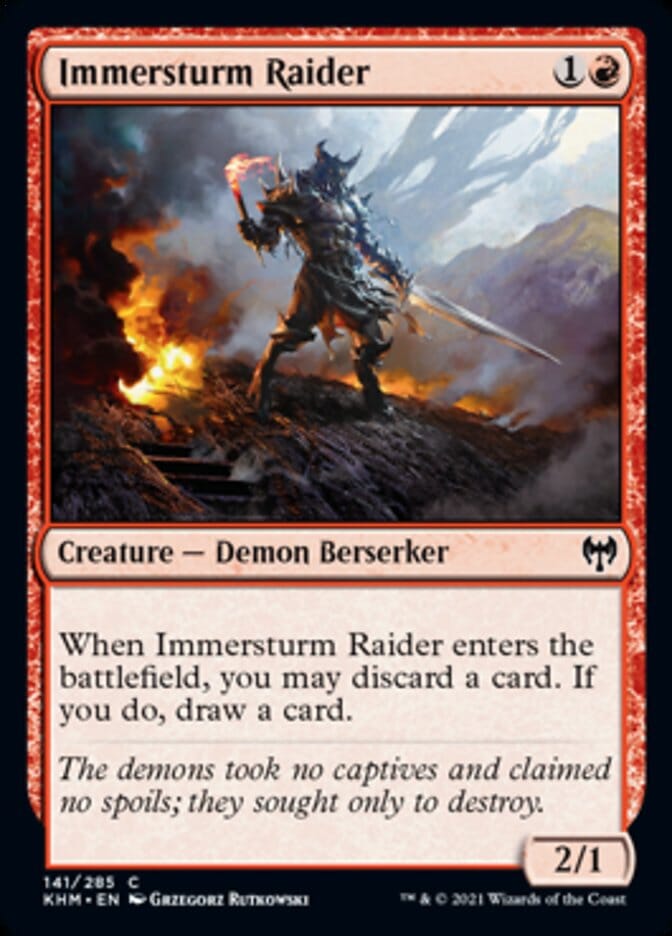 Immersturm Raider [Kaldheim] MTG Single Magic: The Gathering  | Multizone: Comics And Games
