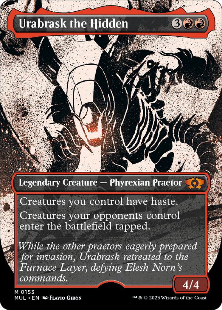 Urabrask the Hidden (Halo Foil) [Multiverse Legends] MTG Single Magic: The Gathering  | Multizone: Comics And Games