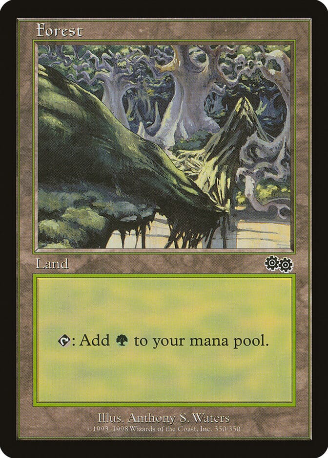 Forest (350) [Urza's Saga] MTG Single Magic: The Gathering  | Multizone: Comics And Games