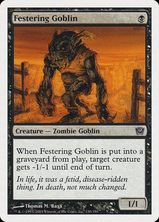 Festering Goblin [Ninth Edition] MTG Single Magic: The Gathering  | Multizone: Comics And Games