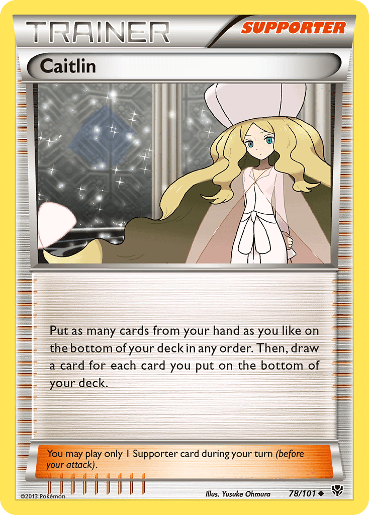 Caitlin (78/101) [Black & White: Plasma Blast] Pokemon Single Pokémon  | Multizone: Comics And Games