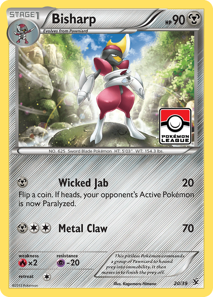 Bisharp (20/39) [XY: Kalos Starter Set] Pokemon Single Pokémon  | Multizone: Comics And Games