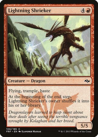 Lightning Shrieker [Fate Reforged] MTG Single Magic: The Gathering  | Multizone: Comics And Games