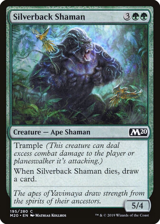 Silverback Shaman [Core Set 2020] MTG Single Magic: The Gathering  | Multizone: Comics And Games