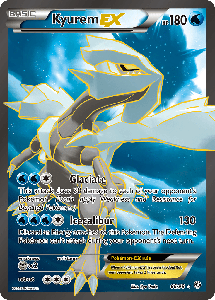 Kyurem EX (86/98) [XY: Ancient Origins] Pokemon Single Pokémon  | Multizone: Comics And Games