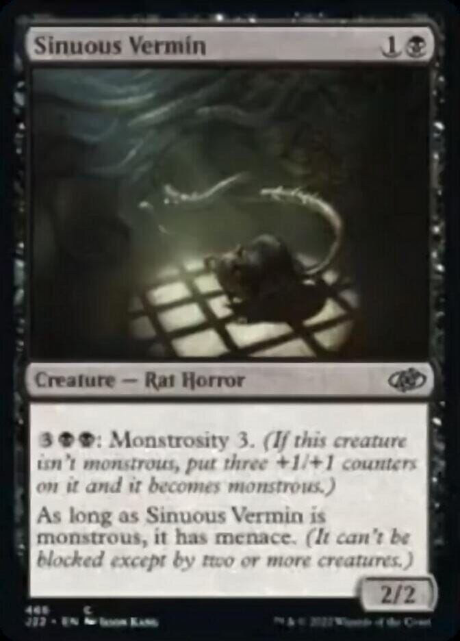 Sinuous Vermin [Jumpstart 2022] MTG Single Magic: The Gathering  | Multizone: Comics And Games