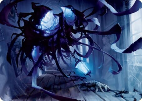 Spectral Adversary Art Card [Innistrad: Midnight Hunt Art Series] MTG Single Magic: The Gathering  | Multizone: Comics And Games