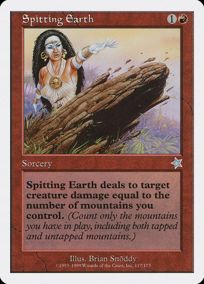 Spitting Earth [Starter 1999] MTG Single Magic: The Gathering  | Multizone: Comics And Games