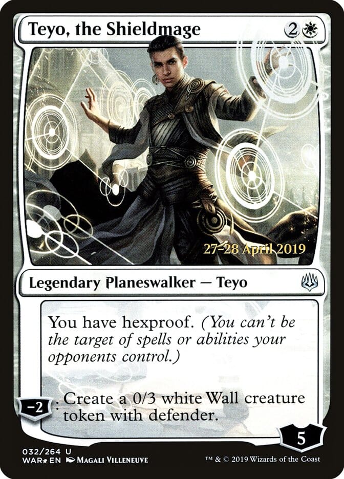 Teyo, the Shieldmage [War of the Spark Prerelease Promos] MTG Single Magic: The Gathering  | Multizone: Comics And Games