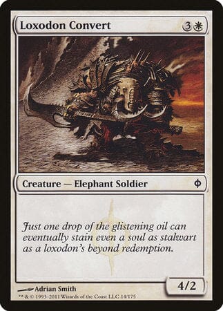 Loxodon Convert [New Phyrexia] MTG Single Magic: The Gathering  | Multizone: Comics And Games