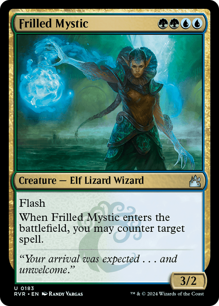 Frilled Mystic [Ravnica Remastered] MTG Single Magic: The Gathering  | Multizone: Comics And Games