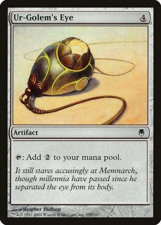 Ur-Golem's Eye [Darksteel] MTG Single Magic: The Gathering  | Multizone: Comics And Games