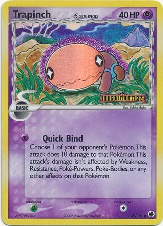 Trapinch (69/101) (Delta Species) (Stamped) [EX: Dragon Frontiers] Pokemon Single Pokémon  | Multizone: Comics And Games
