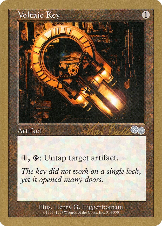 Voltaic Key (Kai Budde) [World Championship Decks 1999] MTG Single Magic: The Gathering  | Multizone: Comics And Games