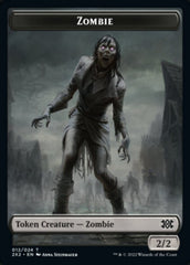 Zombie // Soldier Double-Sided Token [Double Masters 2022 Tokens] MTG Single Magic: The Gathering  | Multizone: Comics And Games