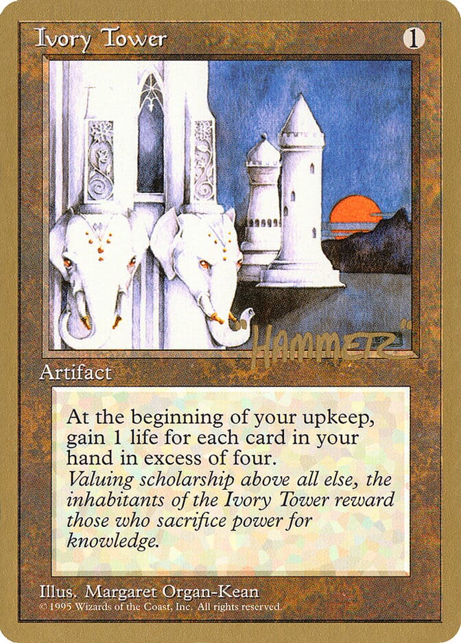 Ivory Tower (Shawn "Hammer" Regnier) [Pro Tour Collector Set] MTG Single Magic: The Gathering  | Multizone: Comics And Games
