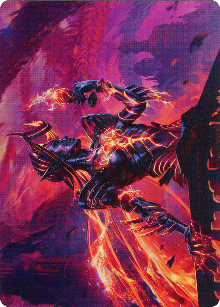 Ayara, Furnace Queen Art Card [March of the Machine Art Series] MTG Single Magic: The Gathering  | Multizone: Comics And Games
