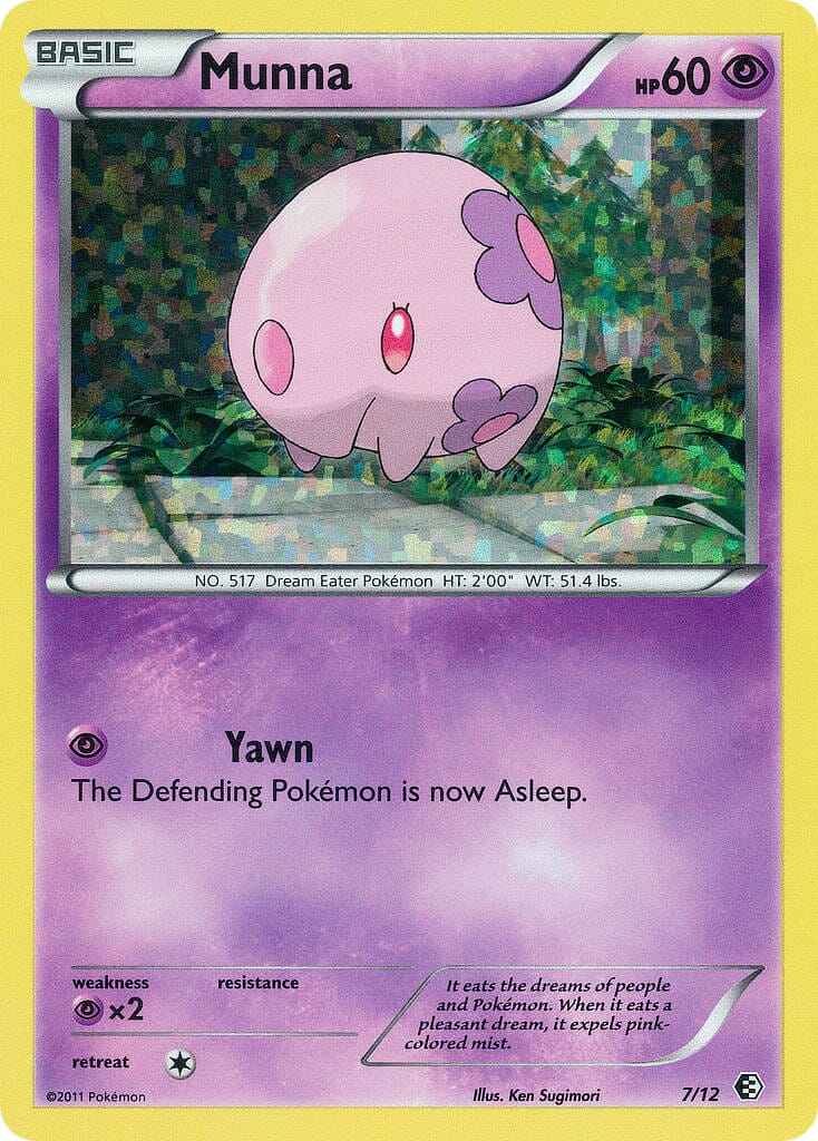 Munna (7/12) [McDonald's Promos: 2011 Collection] Pokemon Single Pokémon  | Multizone: Comics And Games