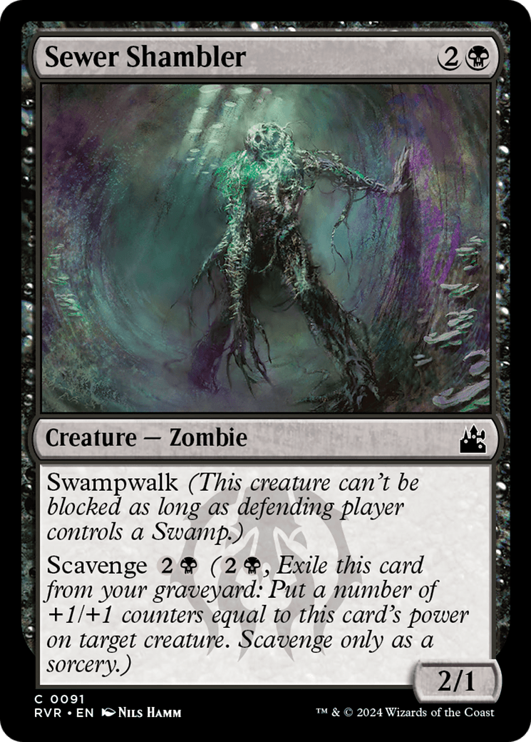 Sewer Shambler [Ravnica Remastered] MTG Single Magic: The Gathering  | Multizone: Comics And Games