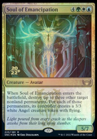 Soul of Emancipation [Streets of New Capenna Prerelease Promos] MTG Single Magic: The Gathering  | Multizone: Comics And Games