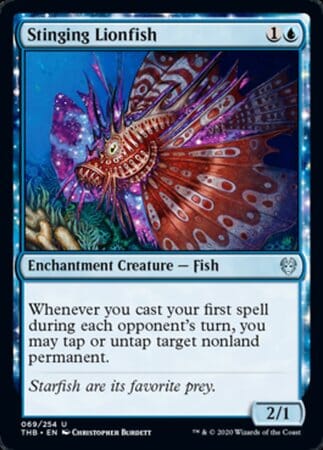 Stinging Lionfish [Theros Beyond Death] MTG Single Magic: The Gathering  | Multizone: Comics And Games