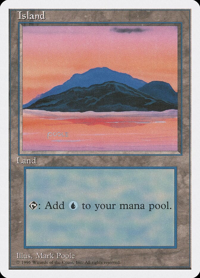 Island (Signature on Bottom Left) [Introductory Two-Player Set] MTG Single Magic: The Gathering  | Multizone: Comics And Games