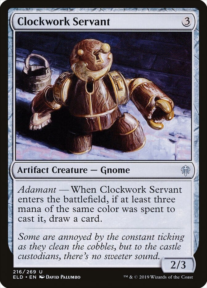 Clockwork Servant [Throne of Eldraine] MTG Single Magic: The Gathering  | Multizone: Comics And Games