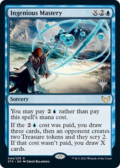 Ingenious Mastery (Promo Pack) [Strixhaven: School of Mages Promos] MTG Single Magic: The Gathering  | Multizone: Comics And Games