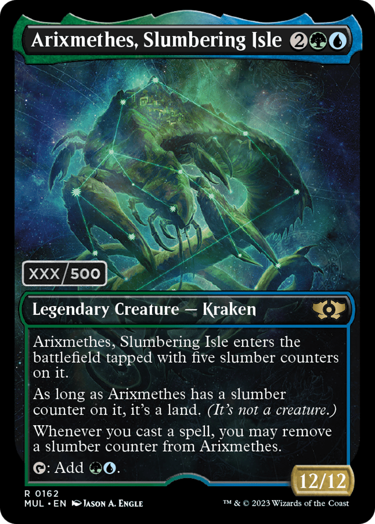 Arixmethes, Slumbering Isle (Serialized) [Multiverse Legends] MTG Single Magic: The Gathering  | Multizone: Comics And Games