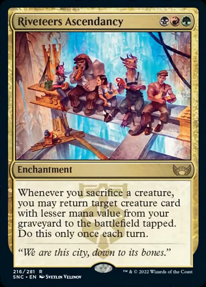 Riveteers Ascendancy [Streets of New Capenna] MTG Single Magic: The Gathering  | Multizone: Comics And Games