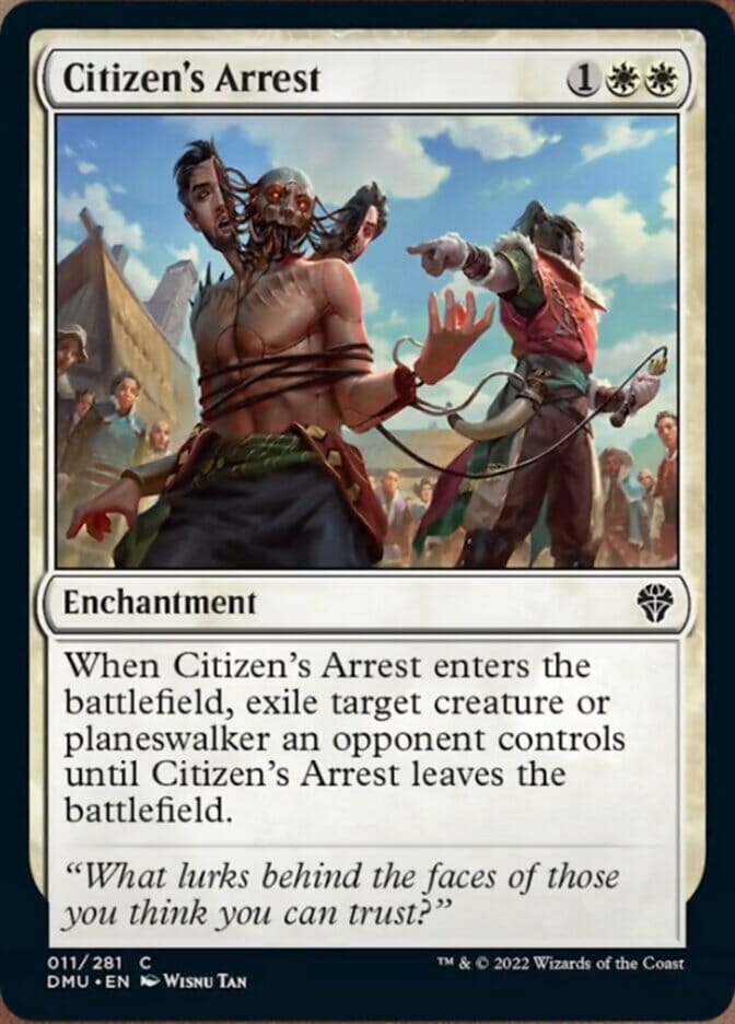 Citizen's Arrest [Dominaria United] MTG Single Magic: The Gathering  | Multizone: Comics And Games