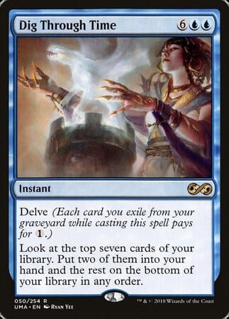 Dig Through Time [Ultimate Masters] MTG Single Magic: The Gathering  | Multizone: Comics And Games
