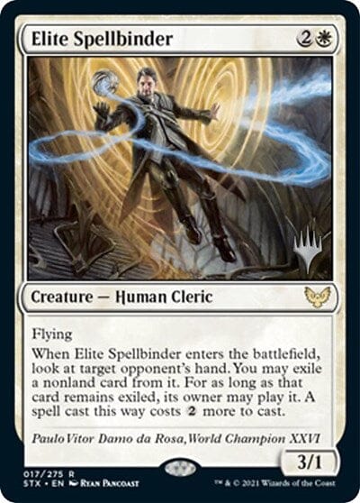 Elite Spellbinder (Promo Pack) [Strixhaven: School of Mages Promos] MTG Single Magic: The Gathering  | Multizone: Comics And Games