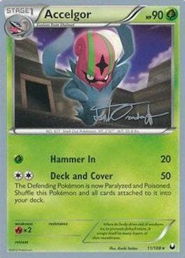 Accelgor (11/108) (Trevgor - Trent Orndorff) [World Championships 2014] Pokemon Single Pokémon  | Multizone: Comics And Games