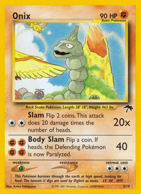 Onix (3/18) [Southern Islands] Pokemon Single Pokémon  | Multizone: Comics And Games