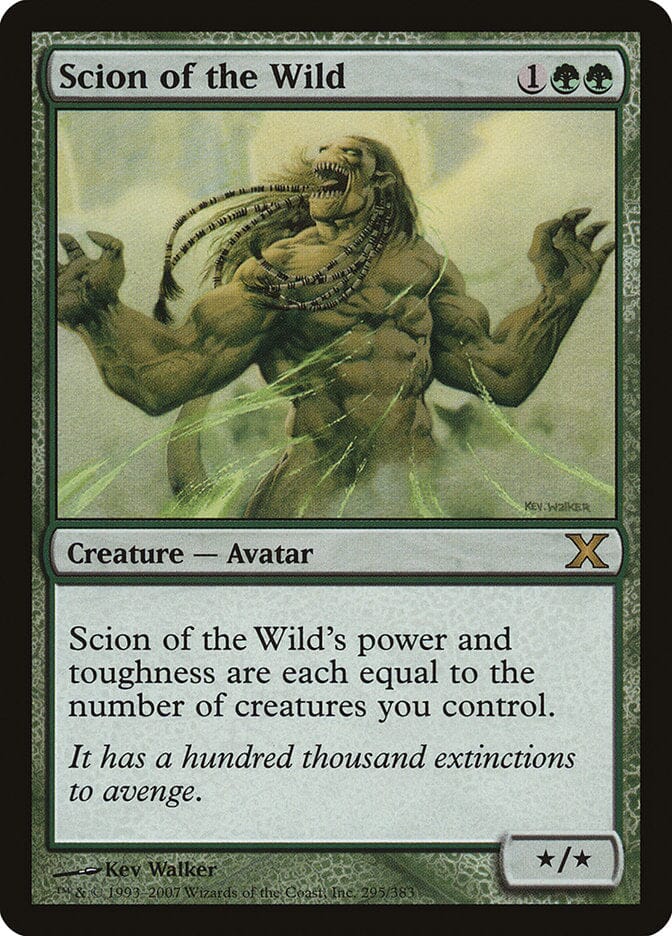 Scion of the Wild [Tenth Edition] MTG Single Magic: The Gathering  | Multizone: Comics And Games