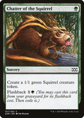 Chatter of the Squirrel [Double Masters] MTG Single Magic: The Gathering  | Multizone: Comics And Games