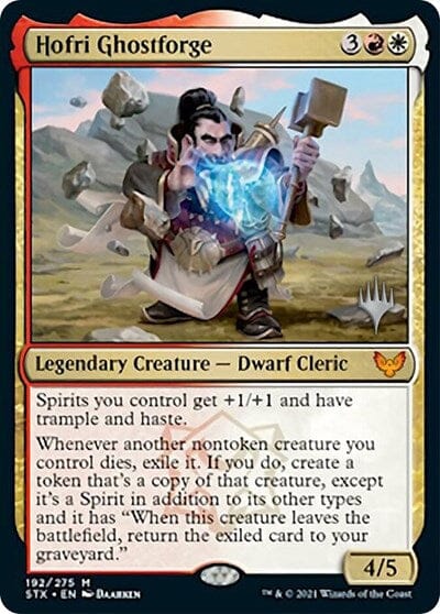 Hofri Ghostforge (Promo Pack) [Strixhaven: School of Mages Promos] MTG Single Magic: The Gathering  | Multizone: Comics And Games