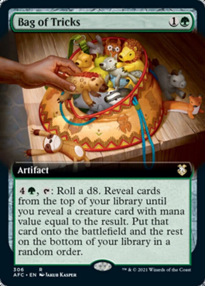 Bag of Tricks (Extended) [Dungeons & Dragons: Adventures in the Forgotten Realms Commander] MTG Single Magic: The Gathering  | Multizone: Comics And Games