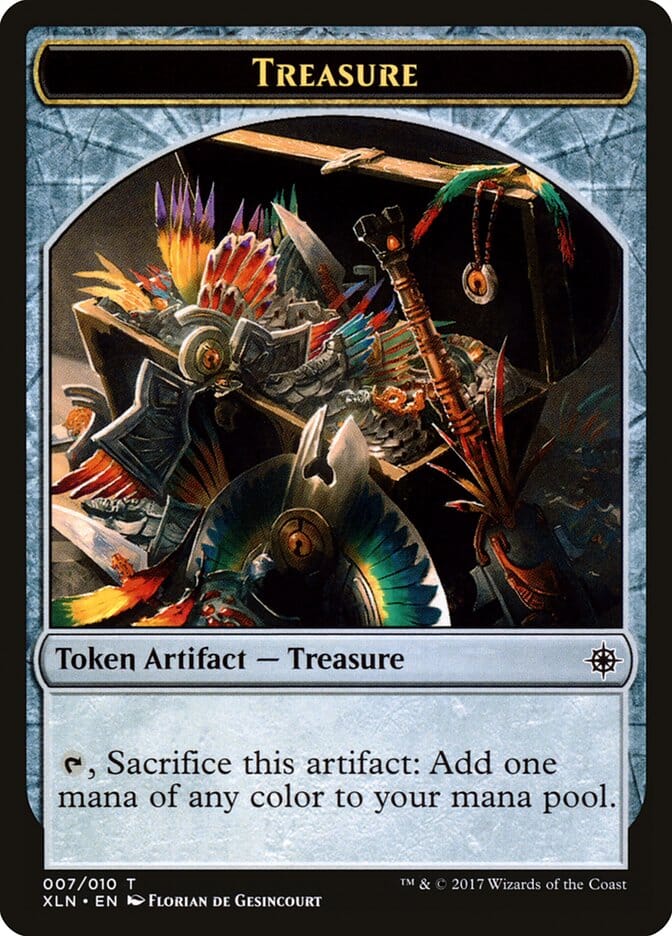 Treasure (007/010) [Ixalan Tokens] MTG Single Magic: The Gathering  | Multizone: Comics And Games