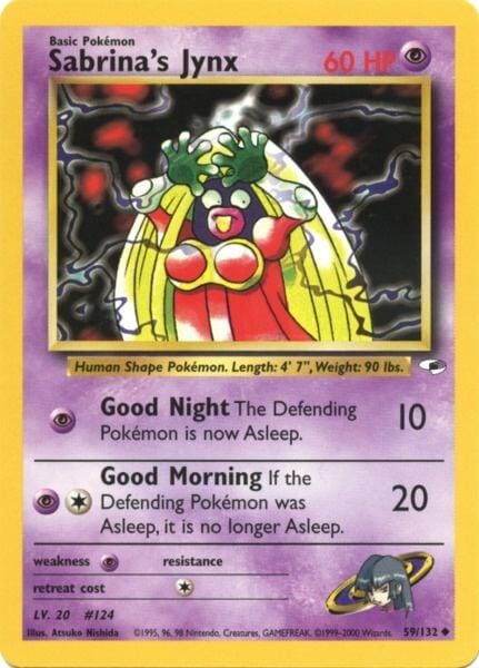 Sabrina's Jynx (59/132) [Gym Heroes Unlimited] Pokemon Single Pokémon  | Multizone: Comics And Games