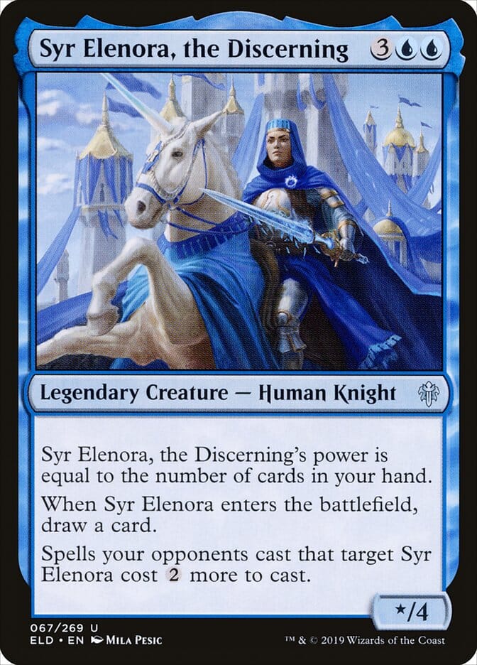 Syr Elenora, the Discerning [Throne of Eldraine] MTG Single Magic: The Gathering  | Multizone: Comics And Games