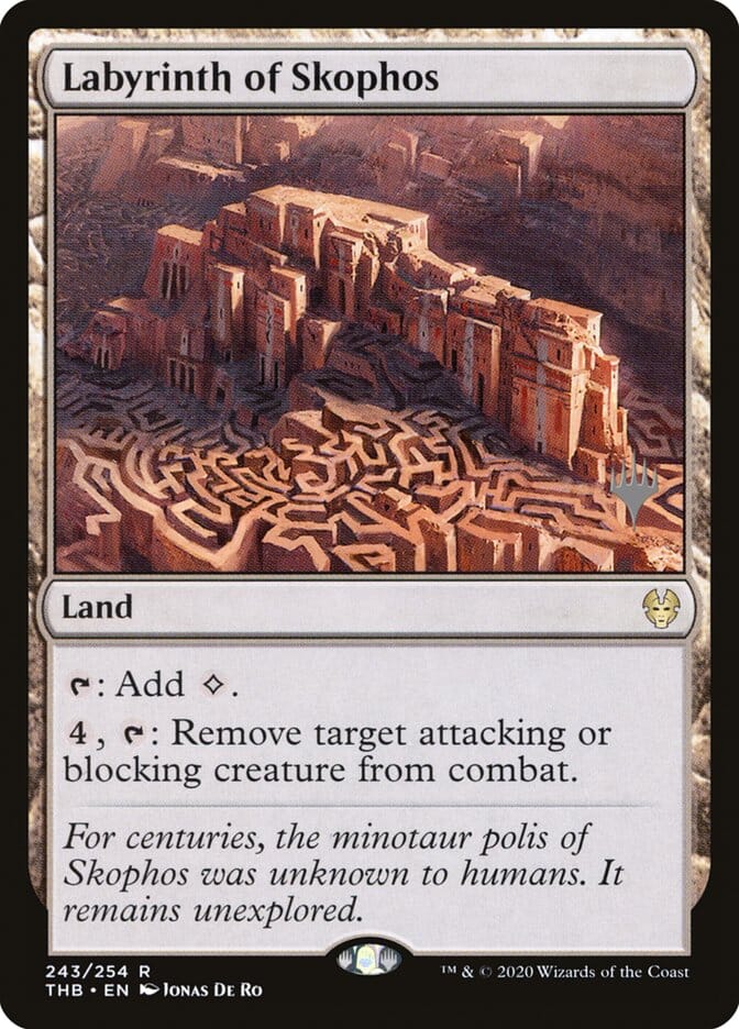 Labyrinth of Skophos (Promo Pack) [Theros Beyond Death Promos] MTG Single Magic: The Gathering  | Multizone: Comics And Games