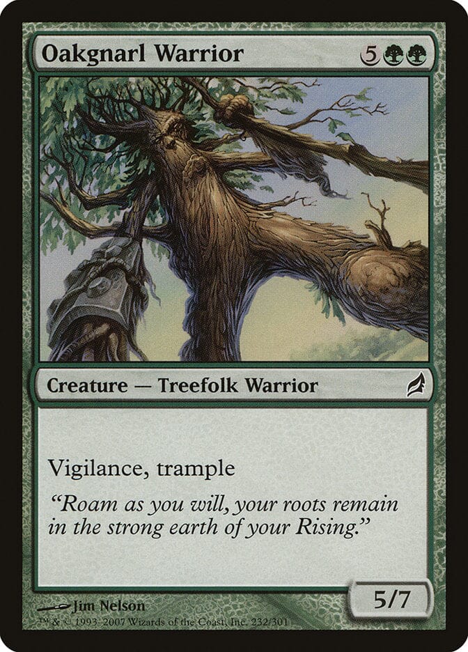 Oakgnarl Warrior [Lorwyn] MTG Single Magic: The Gathering  | Multizone: Comics And Games